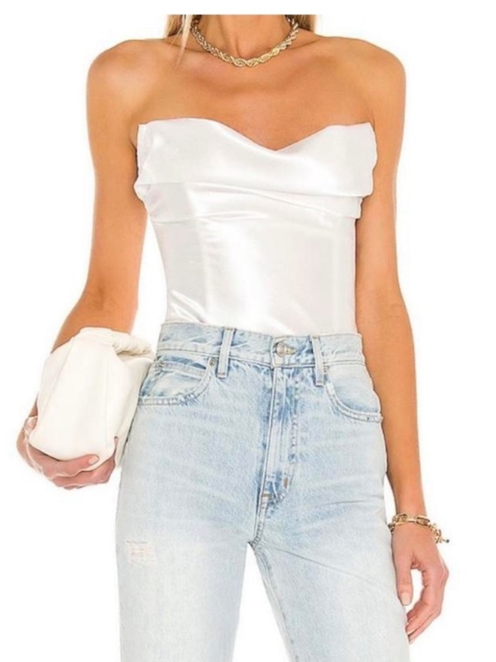 Lovers + Friends Adler Top in Ivory